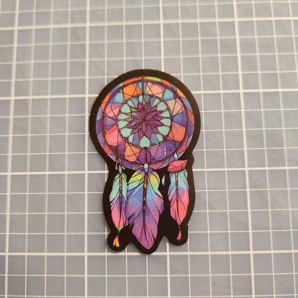 10 for $10 Sticker Stained Glass Gothic Witchy Beautiful Details - Picture 1 of 2